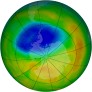 Antarctic Ozone 2002-10-27